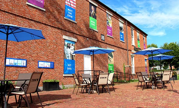 Picnic Tables Provided At Popular Maritime Museum Featuring Famous Naval Ship ÃƒÂ¢Ã¢â€šÂ¬Ã…â€œOld IronsidesÃƒÂ¢Ã¢â€šÂ¬Ã‚Â