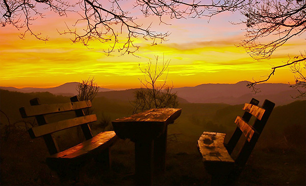 How To Enjoy Parks With Sunsets And Fun Settings On Picnic Tables In The Late Afternoon Hours