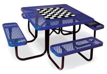 Picnic Tables With Game Tops Provide Fun Social Feature To Parks, Schools And Restaurants