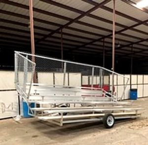 portable bleachers