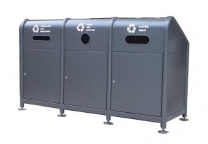commercial recycling receptacles