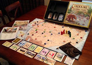 trekking the national parks game pieces
