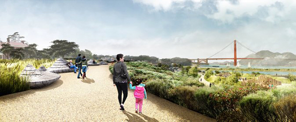 New Park With Tremendous Views Under Construction On Top Of Tunnels In San Francisco