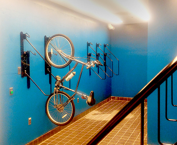 Vertical Bicycle Racks Gain In Popularity As A Space-Saving Approach To Secure Bike Storage