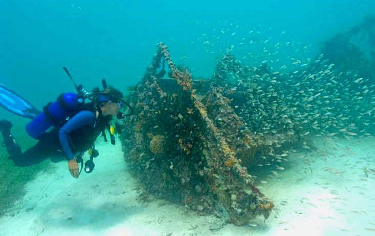 wreck dive