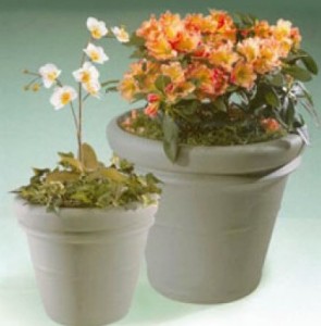 commercial fiberglass planters