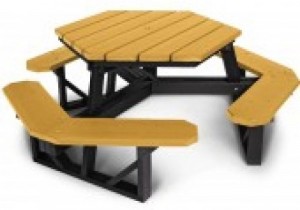 recycled plastic picnic tables