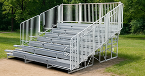 8 Row Bleachers